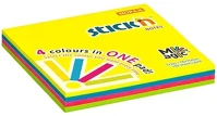 Stickn 03.00382 Öntapadós jegyzettömb stick`n 76x76mm neon magic pad 100 lap kép
