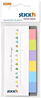 Stickn 03.00388 Öntapadó oldaljelölő stick`n papír 45x15mm cukorka mix 7x30 lap kép