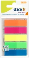 Stickn 03.00463 Öntapadó oldaljelölő stick`n 45x12mm műanyag neon mix 5x25 lap kép