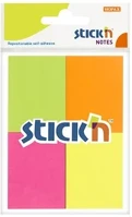 Stickn 03.00467 Öntapadós jegyzettömb stick`n 38x51mm neon mix 4x50 lap kép