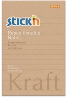 Stickn 03.00506 Öntapadós jegyzettömb STICK`N Kraft notes 150x101mm újrahasznosított kép