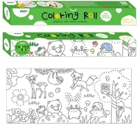 Stickn 29003 Színezhető tekercs stick'n 31x355 cm erdei állatok kép