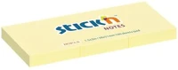 Stickn COR_SN21003 Öntapadó jegyzettömb, 38x51 mm, 3x100 lap, pasztellsárga kép
