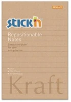 Stickn COR_SN21641 Öntapadó jegyzettömb, vonalas, 150x101 mm, 100 lap,  