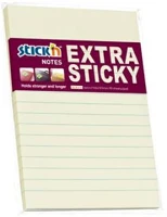Stickn COR_SN21668 öntapadó jegyzettömb, vonalas, 150x101 mm, 90 lap, stick n 