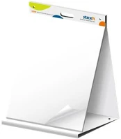 Stickn COR_SN21794_AKCIO Asztali flipchart tömb, öntapadó, 584x508 mm, 20 lap, fehér kép