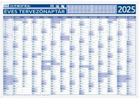 Stiefel 2025-100F Tervezőnaptár  2025  70x100 cm 2 oldalas éves 14 havi kép