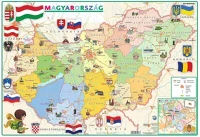 Stiefel 377181K Stiefel Gyerek Magyarország közigazgatása/domborzata 45x66cm könyökalátét kép