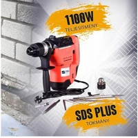 Straus VAR7316 Big Hammer fúrókalapács 1100W SDS PLUS ST/RH32-403 SDS tokmány véső és kép