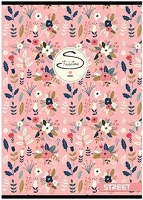 Street 01.02602 Füzet kockás  a/4 54 lapos flowers kép