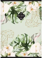 Street 01.03004 Füzet kockás  a/4 54 lapos botanic kép