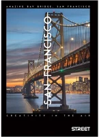 Street 01.03046 Füzet vonalas  a/5 50 lapos bridges kép