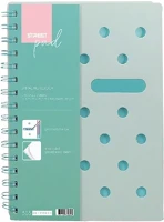 Street 01.0429605 Spirálfüzet vonalas  pad a/5 100 lapos pasztell zöld kép