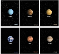 Street 01.04317 Füzet vonalas  a/4 54 lapos planets margóval kép