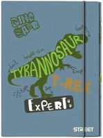 Street 02.01064 Gumis mappa  a/4 1 cm gerincvastag dino kép