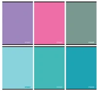 Street 63462 Füzet  colours a/4 54 lapos kockás kép