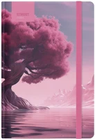 Street 778102 Notesz vonalas  tress edition journey a/5 96 lapos gumis keményfedelű kép