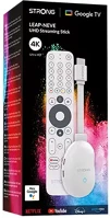 Strong TV, 4K ultra hd dekódolás, 2in1 távirányító, bt csatlakoztatás, streaming kép