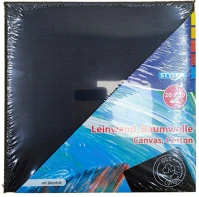 Stylex S-28597 Festővászon  20x20 cm fekete kép