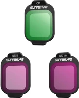 Sunnylife FILTRY CPL, ND8, ND16 Do dji flip filtry cpl, nd8, nd16 kép