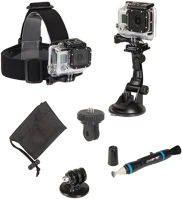 Sunpak SP-ACTION-5-2 action camera accessory kit 5 tartozékszett gopro rendszerű kamerához, 5 kép
