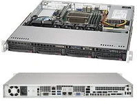 Supermicro 813MFTQC-350CB2 Superchassis 813mftqc-350cb2 rack fekete 350 w kép