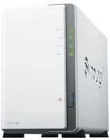 Synology DS223J_2X4TB Nas 2 fiókos ds223j 2x4tb hdd-vel, realtek rtd1619b 4x1,7ghz, 1gb ddr4, 1x1gbe, 2xusb3.2gen1 kép