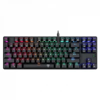 T-dagger T-TGK315_BLUE_HU Bora wired keyboard blue switch black hu kép