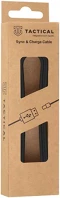 Tactical 57983104154 Smooth thread usb-c / usb-c töltő- és adatkábel, 0.3m, fekete kép