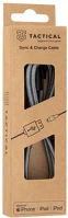 Tactical 57983104172 Fast rope kevlar usb-a/lightning mfi töltőkábel, 1m, szürke kép