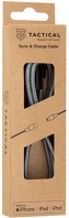 Tactical 57983104174 Fast rope kevlar usb-c/lightning mfi töltőkábel, 0.3m, szürke kép