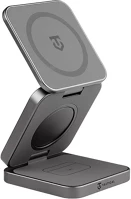 Tactical 57983121382 Magforce saviour 3in1 asztali wireless töltő, ezüst kép