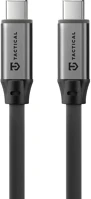 Tactical 57983127957 Fat man 2.0 usb-c-usb-c töltő- és adatkábel, szilikon, 1m, szürke kép