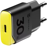 Tactical 57983128781 Minimi usb-c gyorstöltő adapter, kompakt, gan, 30w, sárga-fekete kép