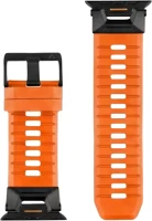 Tactical 877 Tough band apple watch ultra mágneses szilikon szíj, narancs-fekete kép