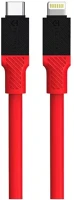 Tactical 93717 Fat man usb-c / lightning töltő- és adatkábel, 1m, piros kép