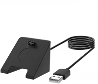 Tactical BA8596311098468 Tactical fekete okosóra asztali töltő állvány usb kábellel - garmin kép