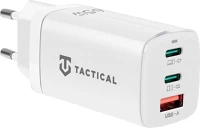 Tactical BA8596311201028 flashbang gan - 2x type-c (usb-c) / usb portos, fehér hálózati töltőfej kép