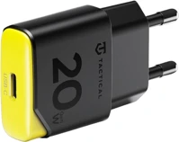 Tactical BA8596311298899 minimi gan - type-c (usb-c) fekete hálózati töltőfej, 20w kép