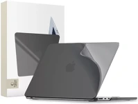 Tech-protect 2023-2026 Softshell apple macbook air 15 (2023-2026) tok, fekete kép