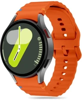 Tech-protect FD5906302313457-5 Samsung galaxy watch fe - tech-protect sport - sárga szilikon szíj (20 mm kép