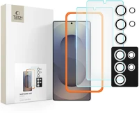 Tech-protect FD5906302322343 ultra - tech-protect supreme - 2 db üvegfólia + 1db fekete keretes kamera kép