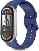 Tech-protect FD5906302332090 Xiaomi smart band 8 / 9 / 10 / nfc -  sport - kék szilikon szíj kép