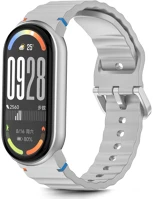 Tech-protect FD5906302332106 Xiaomi smart band 8 / 9 / 10 / nfc -  sport - szürke szilikon szíj kép