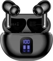 Tech-protect FD5906302332281 Headset  ultraboost tws pro g2 - fekete bluetooth headset, töltő tokkal ﻿ kép