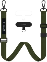 Tech-protect FD5906302371006 c6s crossbody - univerzális tokba helyezhető nyak- és csuklópánt - zöld kép