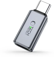 Tech-protect FD5906302372508 Ultraboost audio adapter type-c - lightning szürke kép