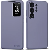 Tech-protect FD5906302390472 smart wallet - lila bőr könyvtok, ráhajtófüllel ﻿ kép