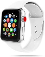 Tech-protect FD5906735412741 Okosóra szilikon szíj - apple watch series 4/5/6/7/8/9/ultra/se (42/44/45 kép