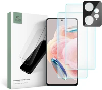 Tech-protect FD9490713934203 tech-protect supreme - 2 db üvegfólia + 1db fekete keretes kamera kép